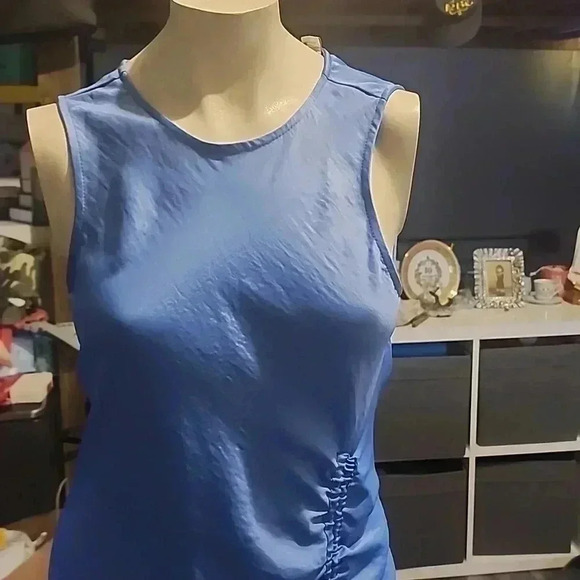 HOUSE OF HARLOW 1960 DRAWSTRING MIDI DRESS SIZE M - Picture 3 of 4